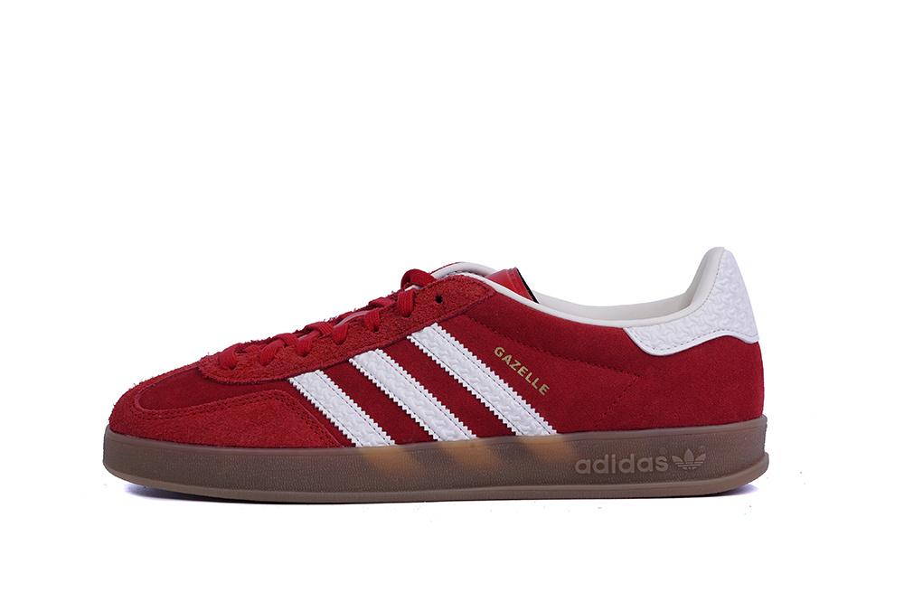 PK GOD Adidas Gazelle Indoor Red White RETAIL MATERIALS READY TO SHIP